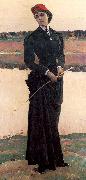 Nesterov, Mikhail Portrait of Olga Nesterova, The Artist's Daughter oil painting picture wholesale